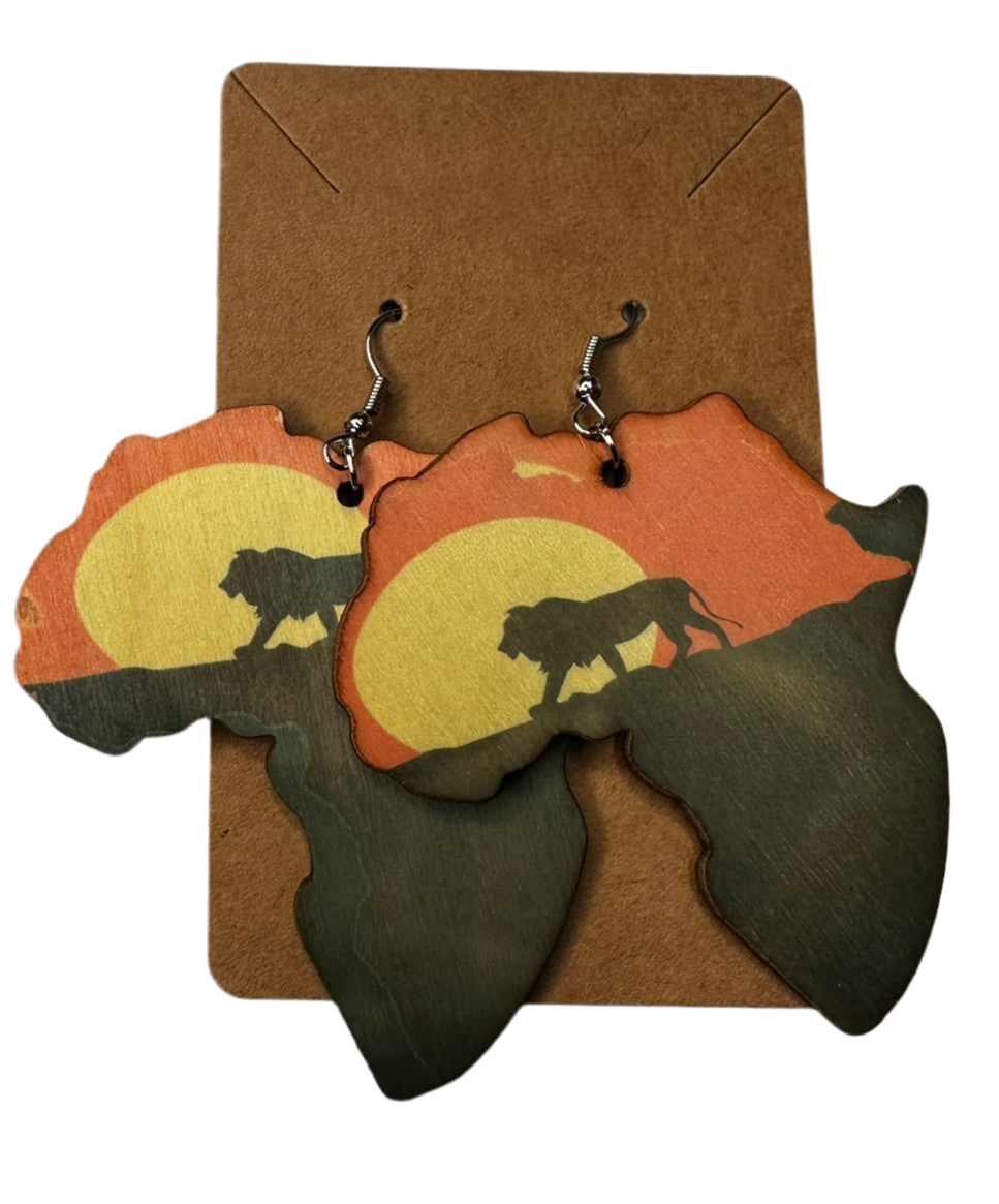 Handmade Africa Earrings