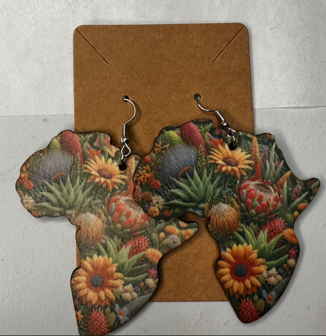 Handmade Africa Earrings