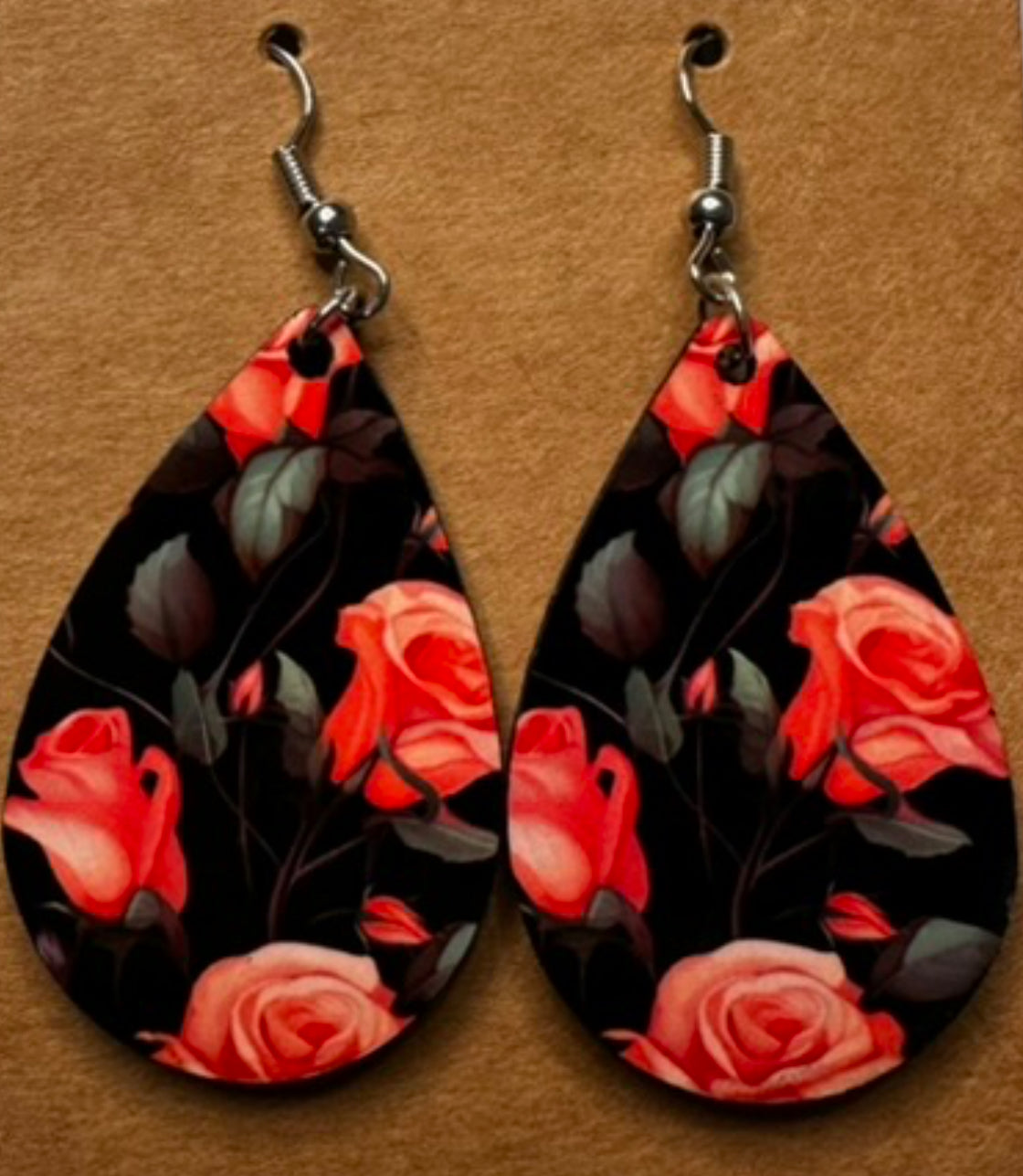 Handmade Wooden Earrings