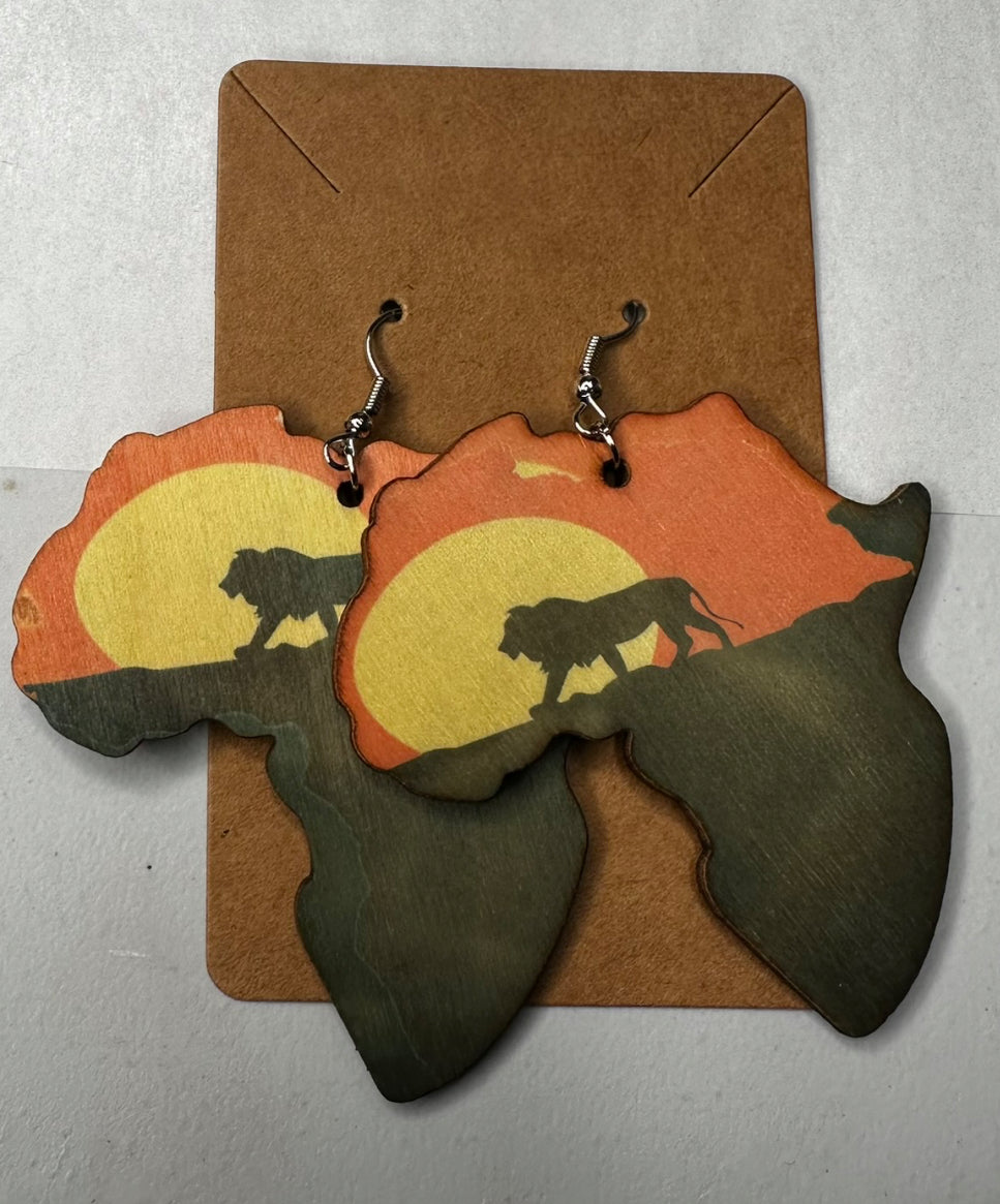 Handmade Africa Earrings