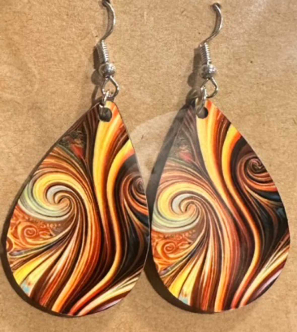 Handmade Wooden Earrings